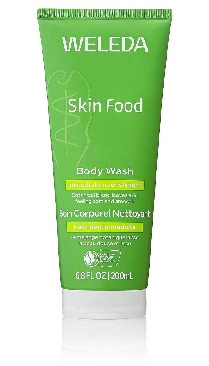 pielea alimente body wash - weleda