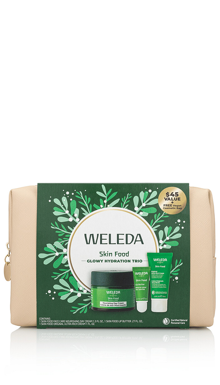 alimente piele strălucitoare hidratare trio - weleda