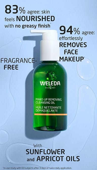 machiaj eliminarea cleansing oil - weleda