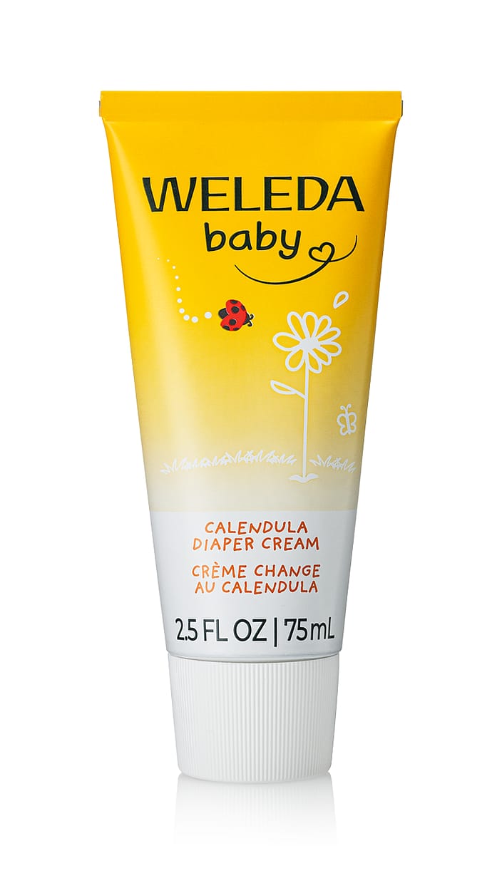 galbenele crema de scutec weleda baby - weleda