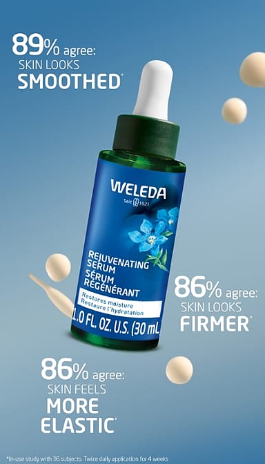 rejuvenating serum weleda de ingrijire a fetei - weleda
